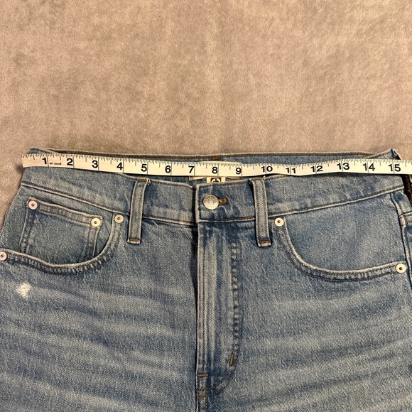 Madewell Jeans Womens 28 The Perfect Vintage Medium Wash Denim Distressed - Picture 3 of 12